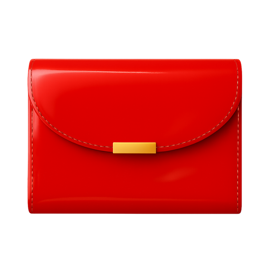 Hibiscus Tri-Fold Wallet